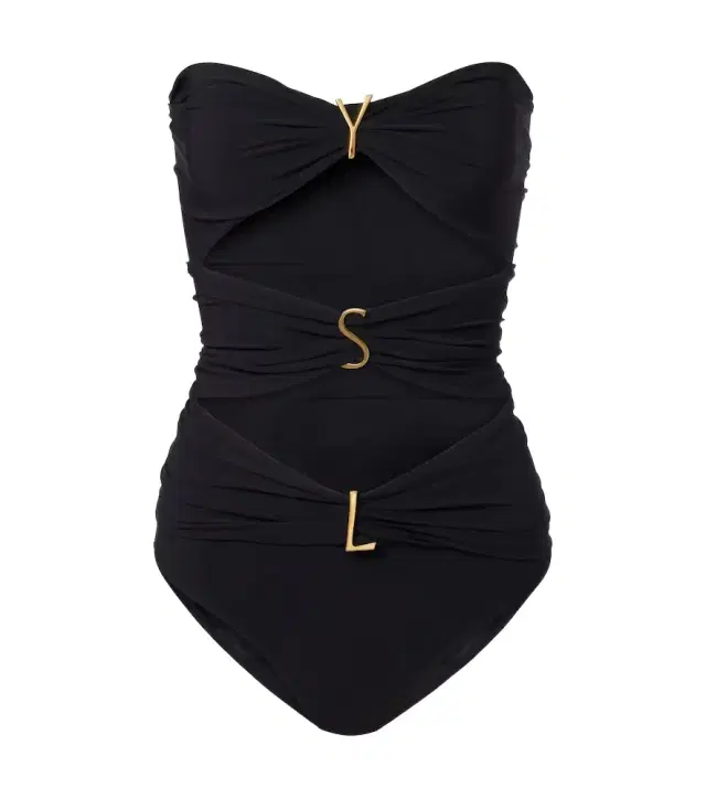 Cutout embellished swimsuit