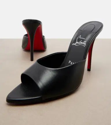 Christian Louboutin Miss Z leather mules | Thumbnail 3
