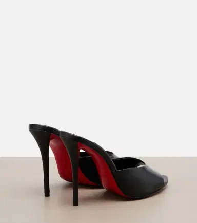 Christian Louboutin Miss Z leather mules | Thumbnail 4