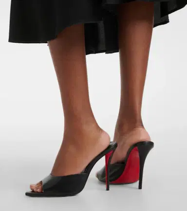 Christian Louboutin Miss Z leather mules | Thumbnail 5