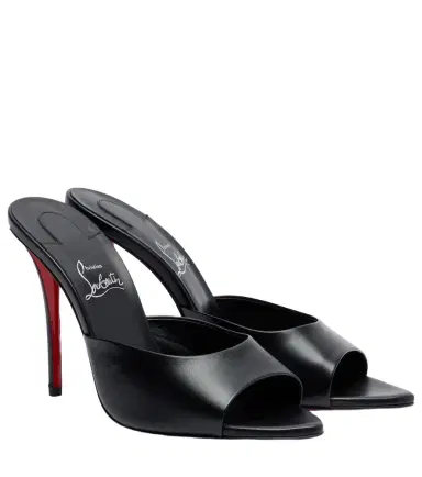 Christian Louboutin Miss Z leather mules | Thumbnail 1