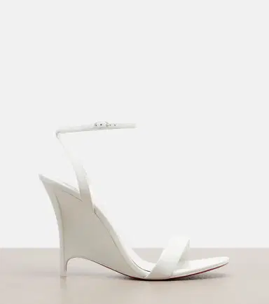 Christian Louboutin Miss Z patent leather wedge sandals | Thumbnail 4 Christian Louboutin Miss Z patent leather wedge sandals | Thumbnail 4