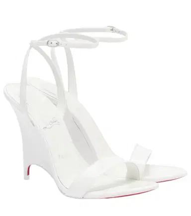 Christian Louboutin Miss Z patent leather wedge sandals | Thumbnail 1 Christian Louboutin Miss Z patent leather wedge sandals | Thumbnail 1