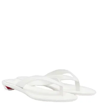 Christian Louboutin Miss Z leather thong sandals | Thumbnail 1 Christian Louboutin Miss Z leather thong sandals | Thumbnail 1