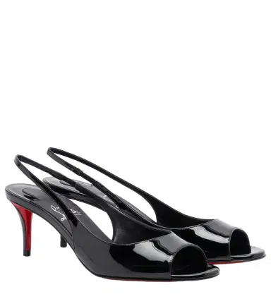 Christian Louboutin Miss Z patent leather slingback sandals | Thumbnail 1 Christian Louboutin Miss Z patent leather slingback sandals | Thumbnail 1