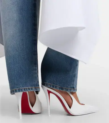 Christian Louboutin Miss Z patent leather slingback pumps | Thumbnail 5 Christian Louboutin Miss Z patent leather slingback pumps | Thumbnail 5