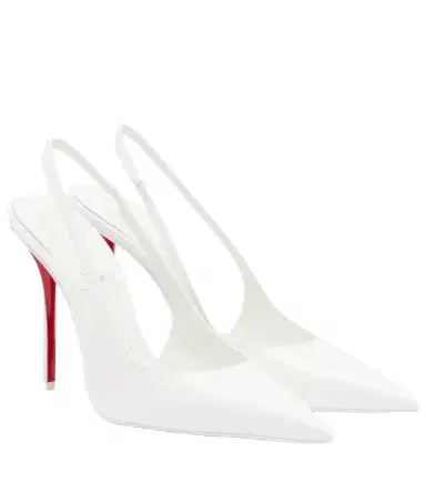 Christian Louboutin Miss Z patent leather slingback pumps | Thumbnail 1 Christian Louboutin Miss Z patent leather slingback pumps | Thumbnail 1