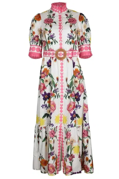 Borgo de Nor Marni Dress - Botanica Placement | Thumbnail 1