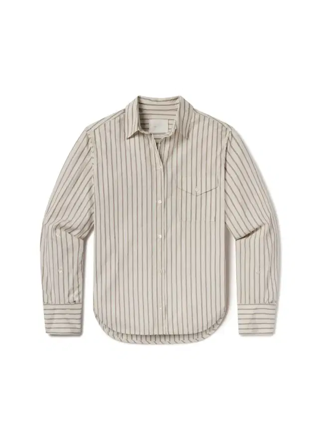 Shay Shirt - Alabaster Stripe