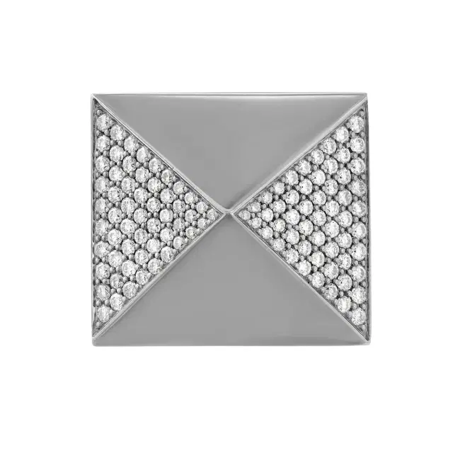 Messika Messika Spiky 18K Blackened White Gold Diamond Cocktail Ring Sz. 6.5 by The Solist