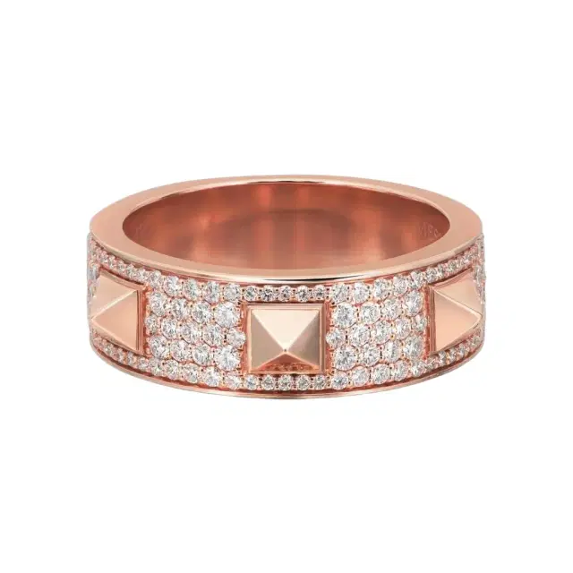 Messika Messika Spiky 18K Rose Gold Diamond Band Ring Sz. 6.25 by The Solist