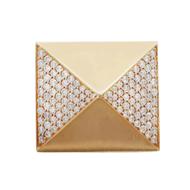 Messika Messika Spiky 18K Rose Gold Diamond Cocktail Ring Sz. 6.5 by The Solist