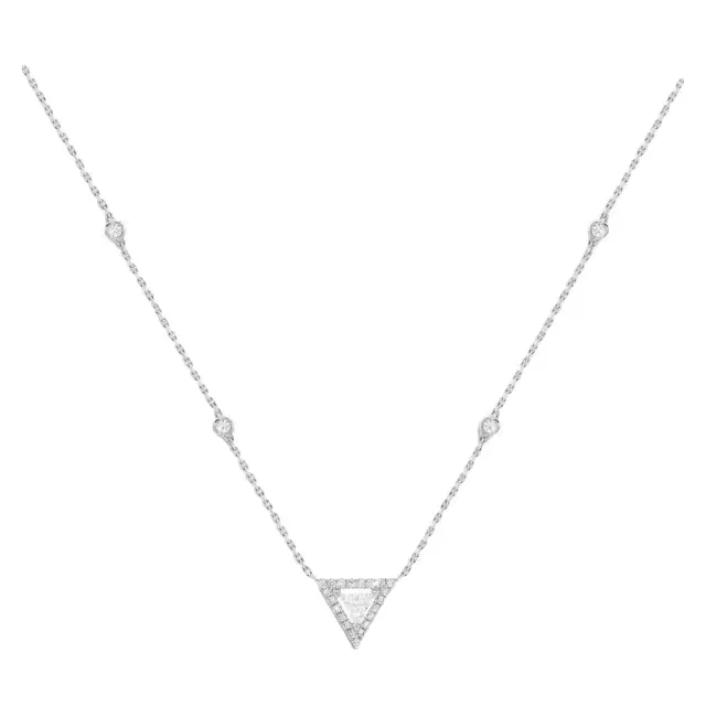 Messika Messika Thea 18K White Gold Diamond Pendant Necklace by The Solist