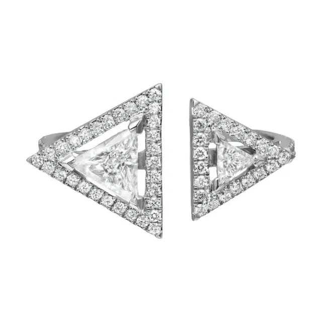 Messika Messika Thea Toi & Moi 18K White Gold Diamond Ring Sz. 6 by The Solist