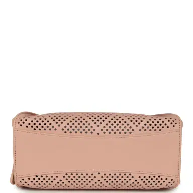 Chanel Chanel Mini 25 Hobo Bag Light Pink Perforated Calfskin Antique Gold Hardware | Thumbnail 6 Chanel Chanel Mini 25 Hobo Bag Light Pink Perforated Calfskin Antique Gold Hardware | Thumbnail 6