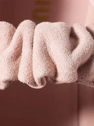 Miu Miu Women's Ruches Suede Ballerinas - Pink - Size 9 | Thumbnail 3