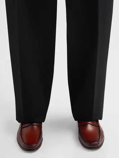 Magnanni Men's Gentry Leather Penny Loafers - Cognac | Thumbnail 2