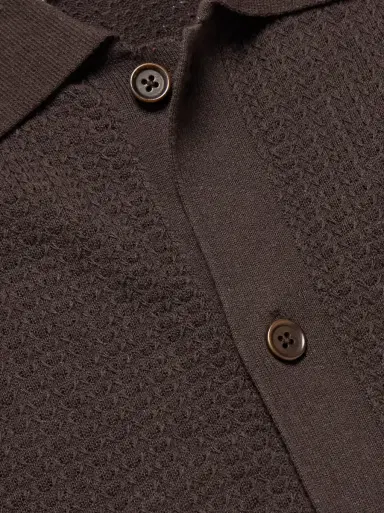 NN07 Nalo 60039 Open-Knit Cotton Shirt | Thumbnail 5