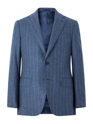 Caruso Norma Pinstripe Wool and Cashmere-Blend Suit Jacket - Men | Thumbnail 1 Caruso Norma Pinstripe Wool and Cashmere-Blend Suit Jacket - Men | Thumbnail 1