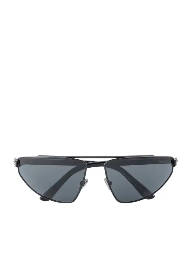 Tom Ford Parker-02 Aviator-Frame Metal Sunglasses - Men