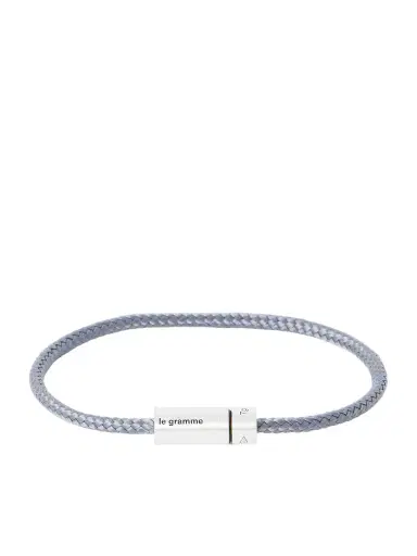 LE GRAMME 5G Sterling Silver Woven Bracelet - Men | Thumbnail 1 LE GRAMME 5G Sterling Silver Woven Bracelet - Men | Thumbnail 1