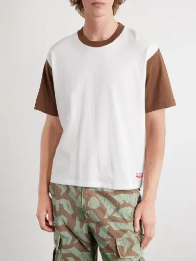 Cherry Los Angeles Safari Cotton-Jersey T-Shirt - Men | Thumbnail 3 Cherry Los Angeles Safari Cotton-Jersey T-Shirt - Men | Thumbnail 3