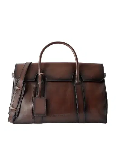 Officine Creative Bostonian 001 Leather Weekend Bag - Men | Thumbnail 1 Officine Creative Bostonian 001 Leather Weekend Bag - Men | Thumbnail 1