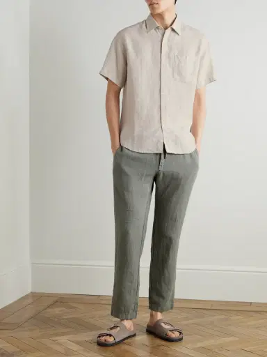 NN07 Deon 5708 Linen Shirt - Men | Thumbnail 2 NN07 Deon 5708 Linen Shirt - Men | Thumbnail 2