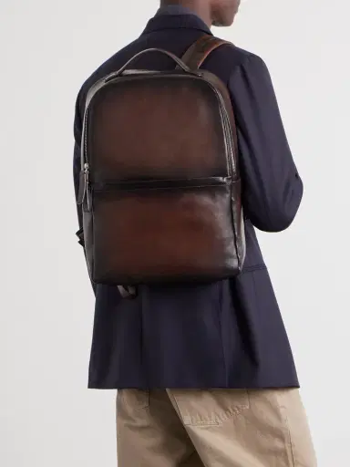 Officine Creative Quentin 023 Full-Grain Leather Backpack - Men | Thumbnail 3 Officine Creative Quentin 023 Full-Grain Leather Backpack - Men | Thumbnail 3