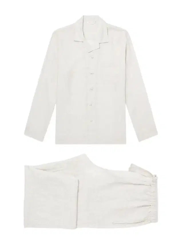 Milan 31 Printed Linen Pyjama Set - Men