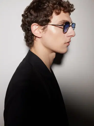 Jacques Marie Mage Verlaine Round-Frame Metal Sunglasses - Men | Thumbnail 2 Jacques Marie Mage Verlaine Round-Frame Metal Sunglasses - Men | Thumbnail 2