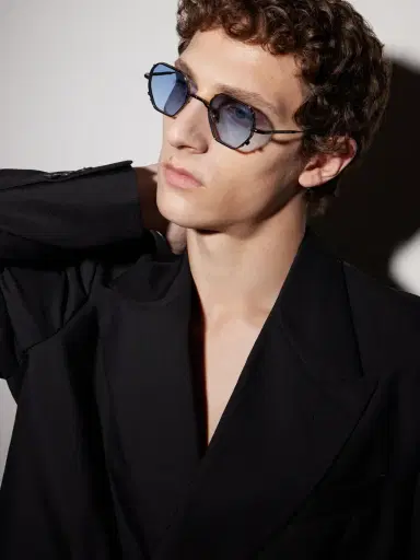 Jacques Marie Mage Verlaine Round-Frame Metal Sunglasses - Men | Thumbnail 5 Jacques Marie Mage Verlaine Round-Frame Metal Sunglasses - Men | Thumbnail 5