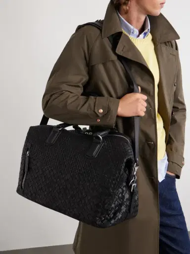 Officine Creative Woven Leather Weekend Bag - Men | Thumbnail 3 Officine Creative Woven Leather Weekend Bag - Men | Thumbnail 3