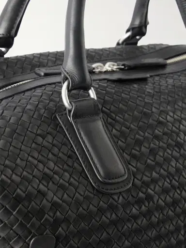 Officine Creative Woven Leather Weekend Bag - Men | Thumbnail 5 Officine Creative Woven Leather Weekend Bag - Men | Thumbnail 5