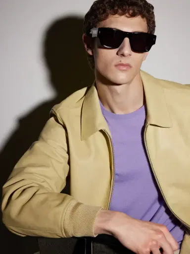 Jacques Marie Mage Dino Square-Frame Acetate Sunglasses - Men | Thumbnail 2