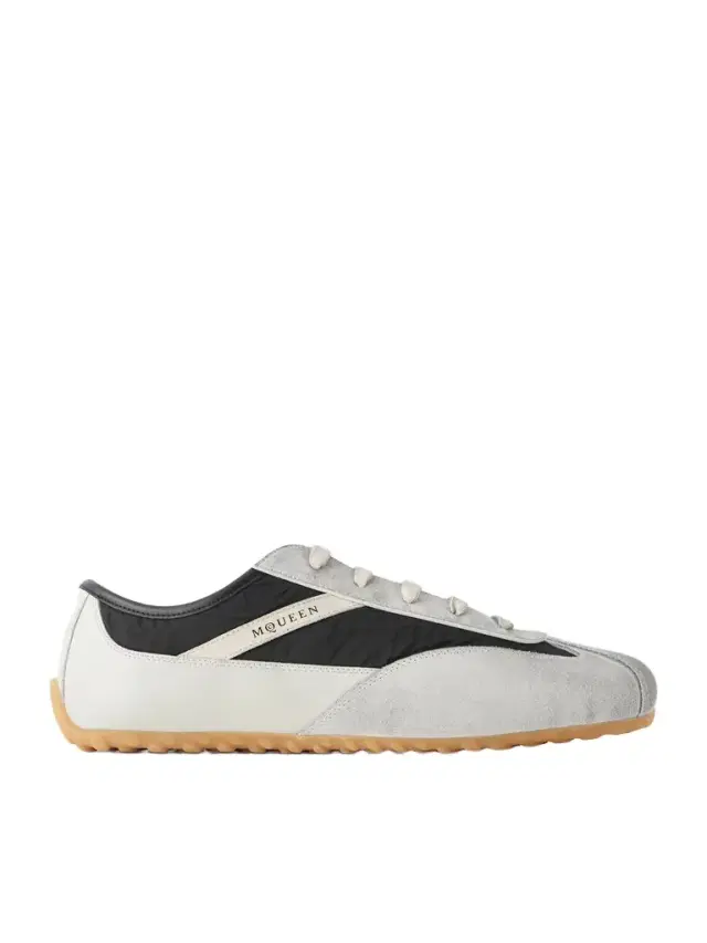 Suede-Trimmed Shell Sneakers - Men