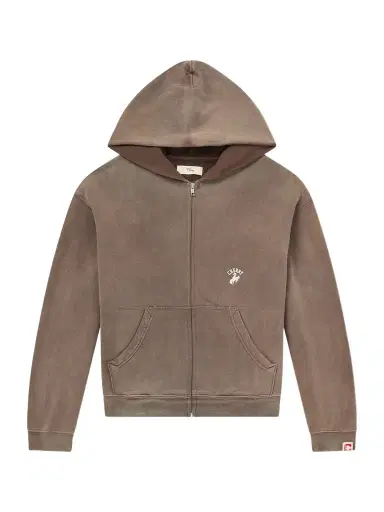 Cherry Los Angeles Logo-Embroidered Paint-Splattered Cotton-Jersey Hoodie - Men | Thumbnail 1 Cherry Los Angeles Logo-Embroidered Paint-Splattered Cotton-Jersey Hoodie - Men | Thumbnail 1