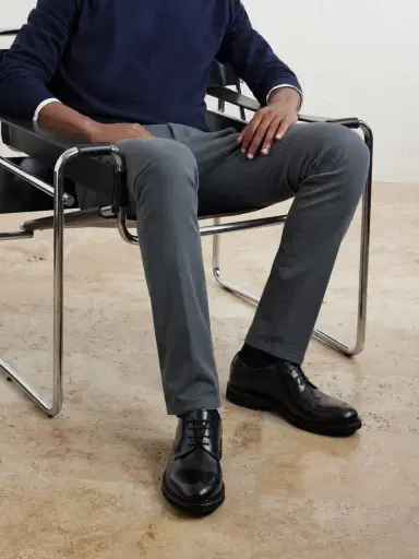 Canali Leather Derby Shoes - Men | Thumbnail 2