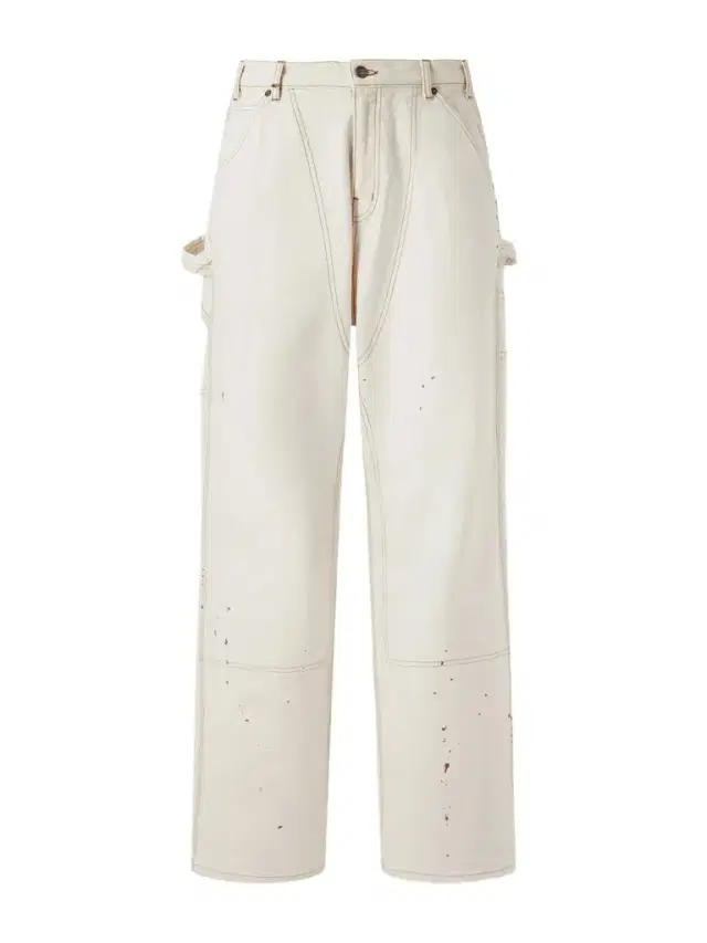 Cherry Los Angeles Paint-Splattered Distressed Straight-Leg Jeans - Men