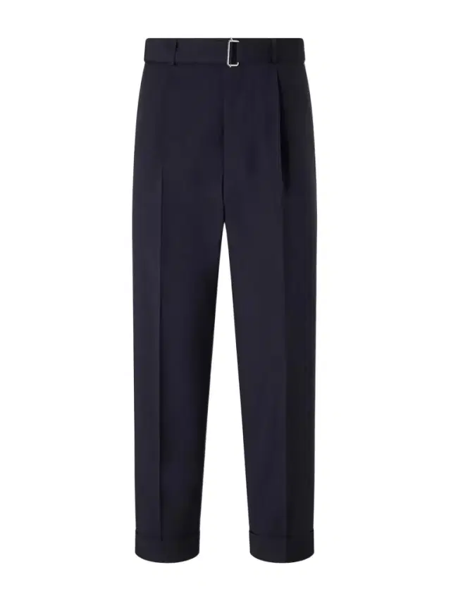 Hugo Straight-Leg Pleated Virgin Wool Trousers - Men