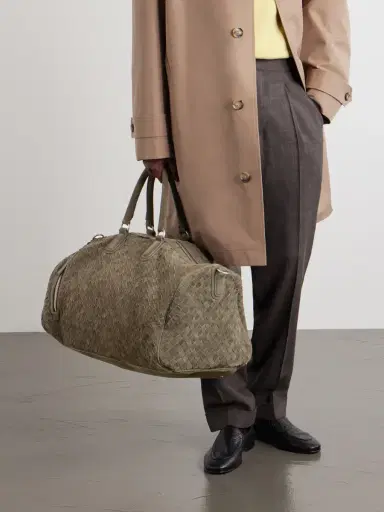 Officine Creative Armor 01 Woven Suede Weekend Bag - Men | Thumbnail 3