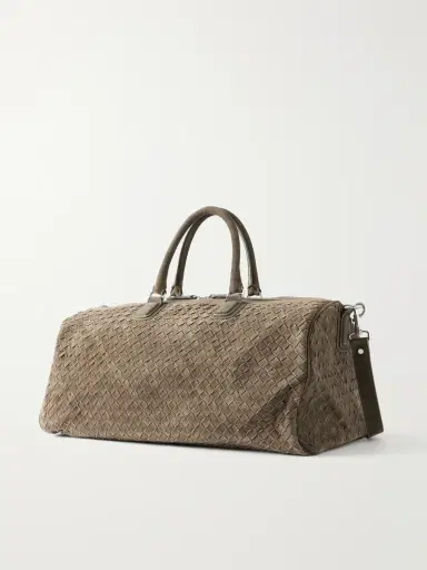 Officine Creative Armor 01 Woven Suede Weekend Bag - Men | Thumbnail 4
