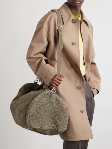 Officine Creative Armor 01 Woven Suede Weekend Bag - Men | Thumbnail 5