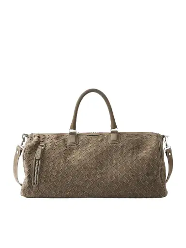 Officine Creative Armor 01 Woven Suede Weekend Bag - Men | Thumbnail 1