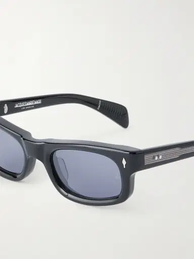 Jacques Marie Mage Initials Square-Frame Acetate Sunglasses - Men | Thumbnail 3