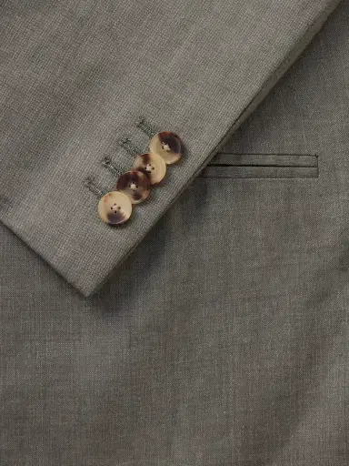 MR P. Double-Breasted Wool and Linen-Blend Suit Jacket - Men | Thumbnail 5
