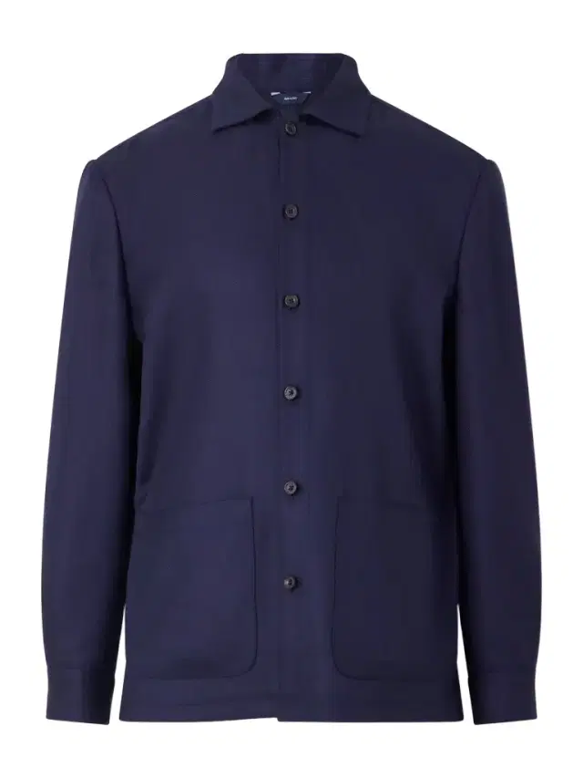 Thom Sweeney Wool Overshirt - Men