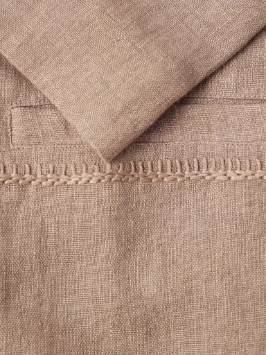 Kartik Research Rabari Embroidered Linen Blazer - Men | Thumbnail 6 Kartik Research Rabari Embroidered Linen Blazer - Men | Thumbnail 6