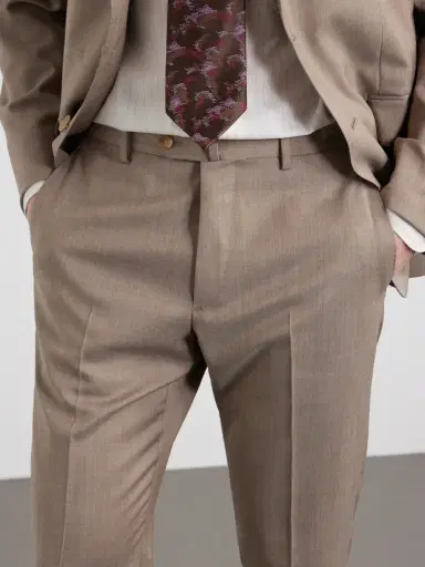 Caruso Straight-Leg Wool Suit Trousers - Men | Thumbnail 2