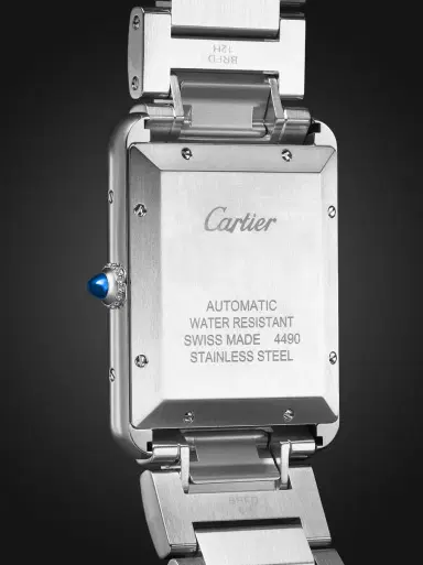 Cartier Tank Must Extra-Large Automatic Stainless Steel Watch, Ref. WSTA0053 - Men | Thumbnail 4 Cartier Tank Must Extra-Large Automatic Stainless Steel Watch, Ref. WSTA0053 - Men | Thumbnail 4